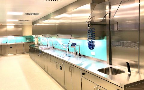 Vorreinigungsraum mit ProShield