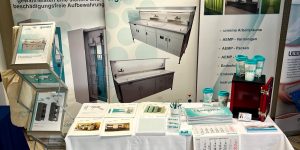 Messestand 25 Jahre ZSVA Hygieneforum Schleswig-Holstein